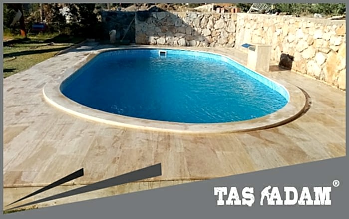 Traverten Havuz Kaplama Çorlu