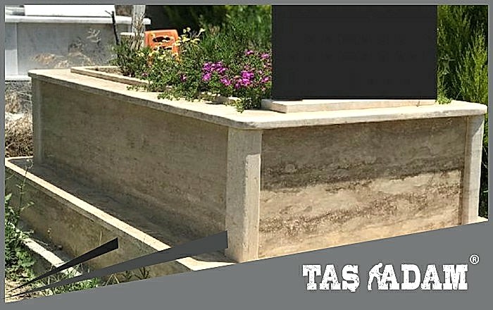 Çorlu Traverten Mezar Yapımı
